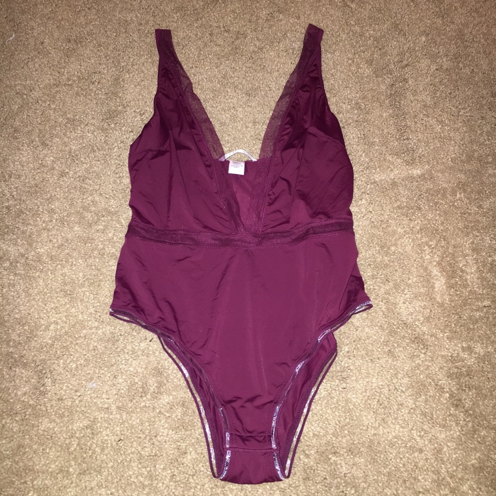 Victoria Secret plum bodysuit